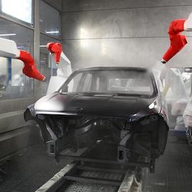 Automotive Paint Spray Booth